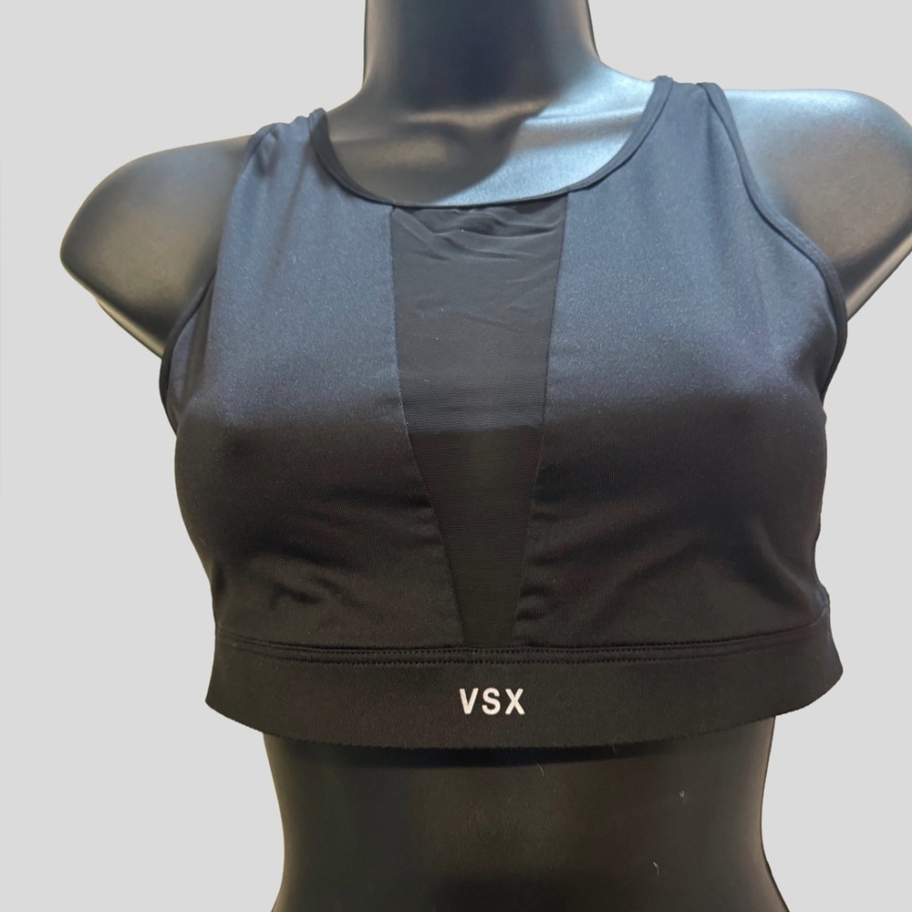 Victoria’s Secret Black Mesh Sports Bra